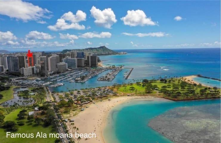 Aparthotel Waikiki High-Rise Sea View Free Parking Honolulu Exterior foto